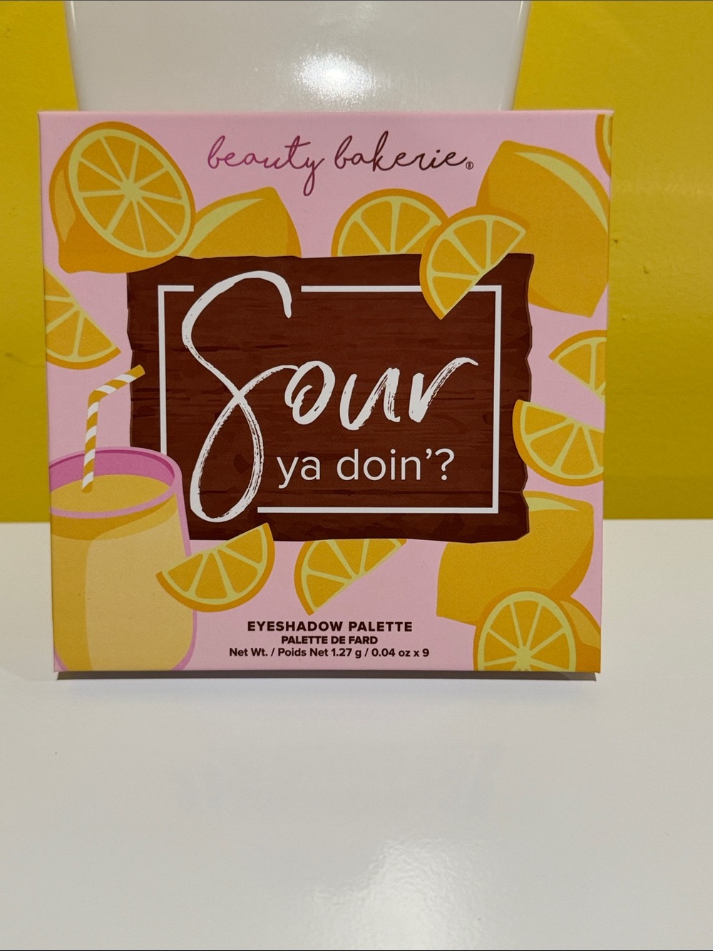 New Beauty Bakerie Sour ya doin eyeshadow palette.